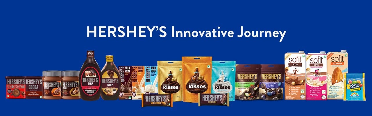 HERSHEY'S Innovative Journey | HERSHEY'S India all brands