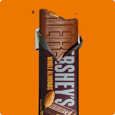 HERSHEY'S BARS Whole Almonds