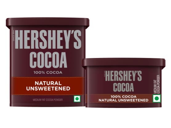 HERSHEY'S COCOA Naturally unsweetened & 100% delicious