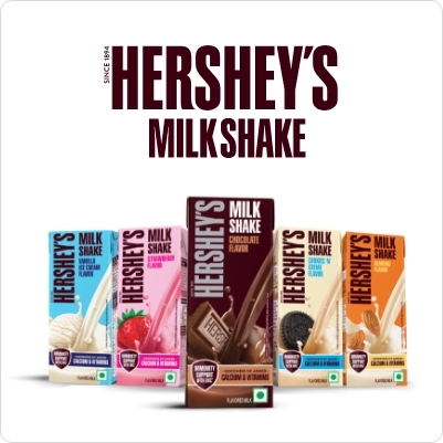 HERSHEY'S FLAVORED MILKSHAKE