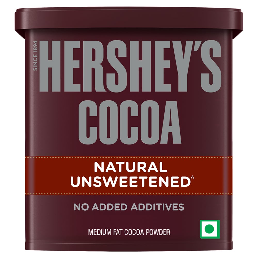 HERSHEY’S COCOA Natural Unsweetened  225g Front of the pack
