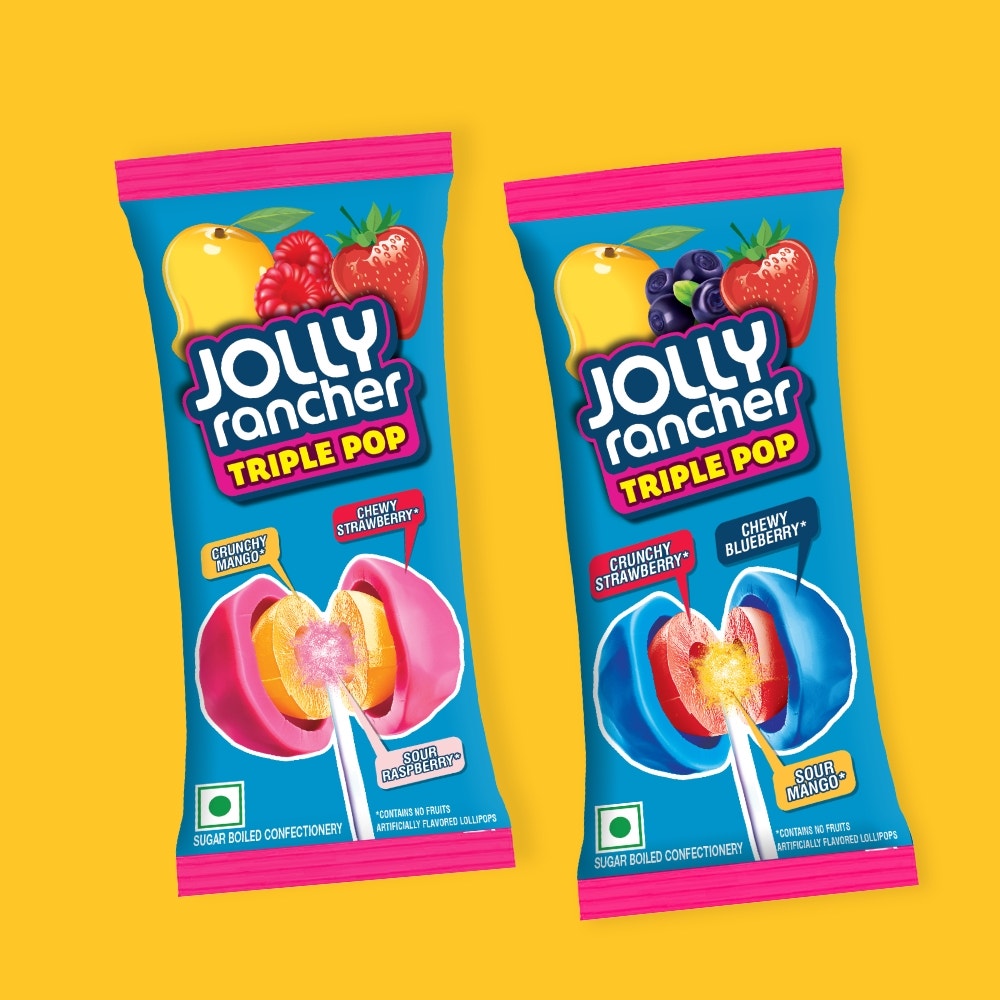 Jolly Rancher Triple Pop in all flavors