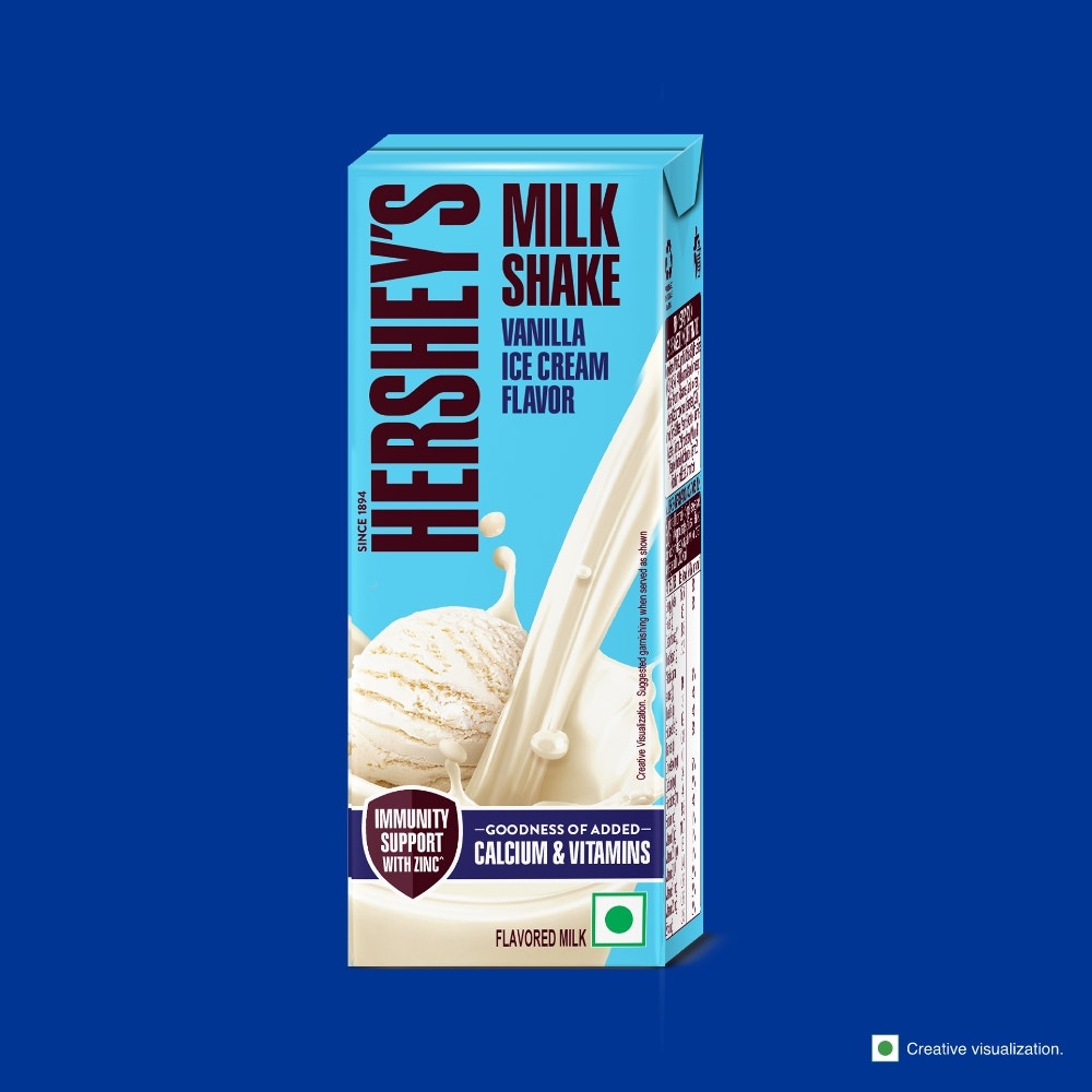 HERSHEY'S Vanilla Ice Cream Flavored MILKSHAKE