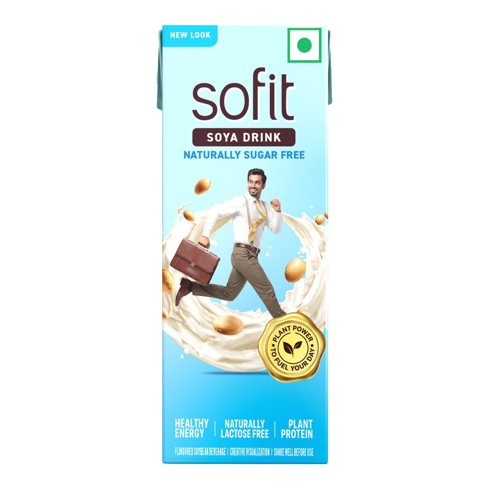 SOFIT Soya Sugar Free 190ml  Front of the Pack