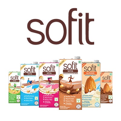 SOFIT Plant-based Soya & Almond Drink