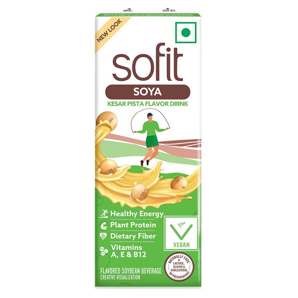 SOFIT Soya Chocolate 200ml  Front of the Pack