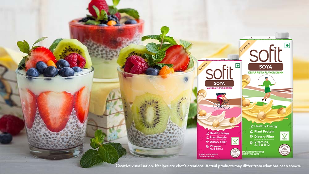 Vegan Recipes made with Sofit Soya Milk