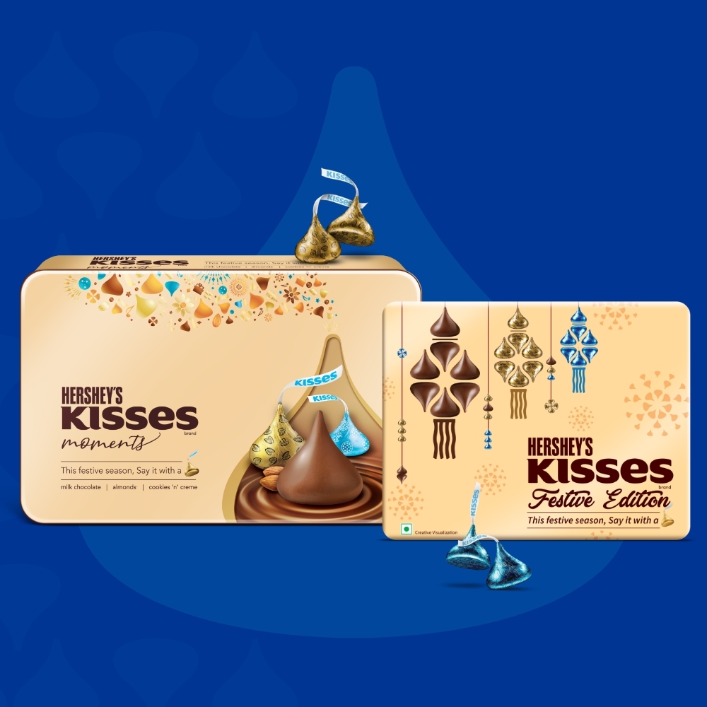 HERSHEY'S KISSES Moments n& Festive edition.