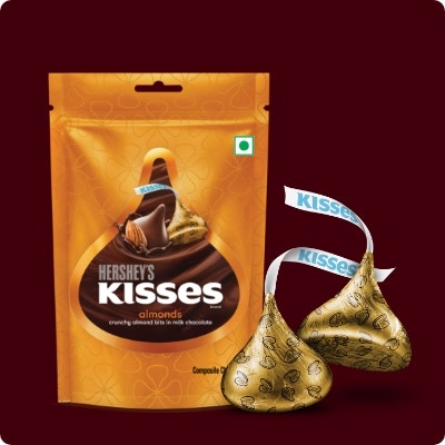 HERSHEY'S KISSES Almonds package image 