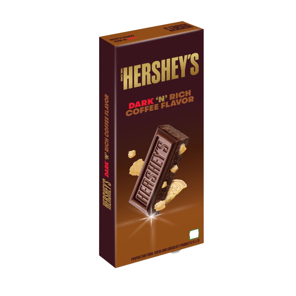 HERSHEY'S BARS Dark 90g Front of the Pack
