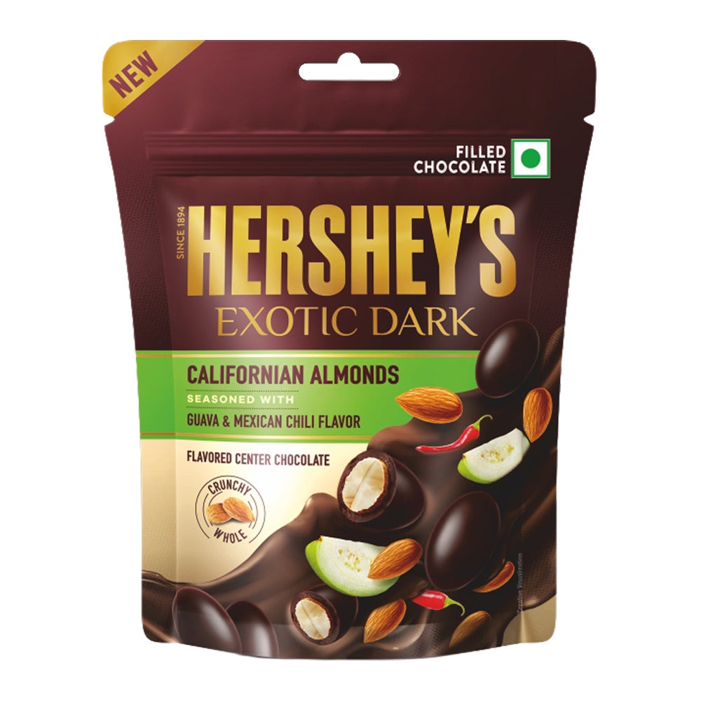 HERSHEY'S EXOTIC DARK Guava Chilli 90 Front of the Pack