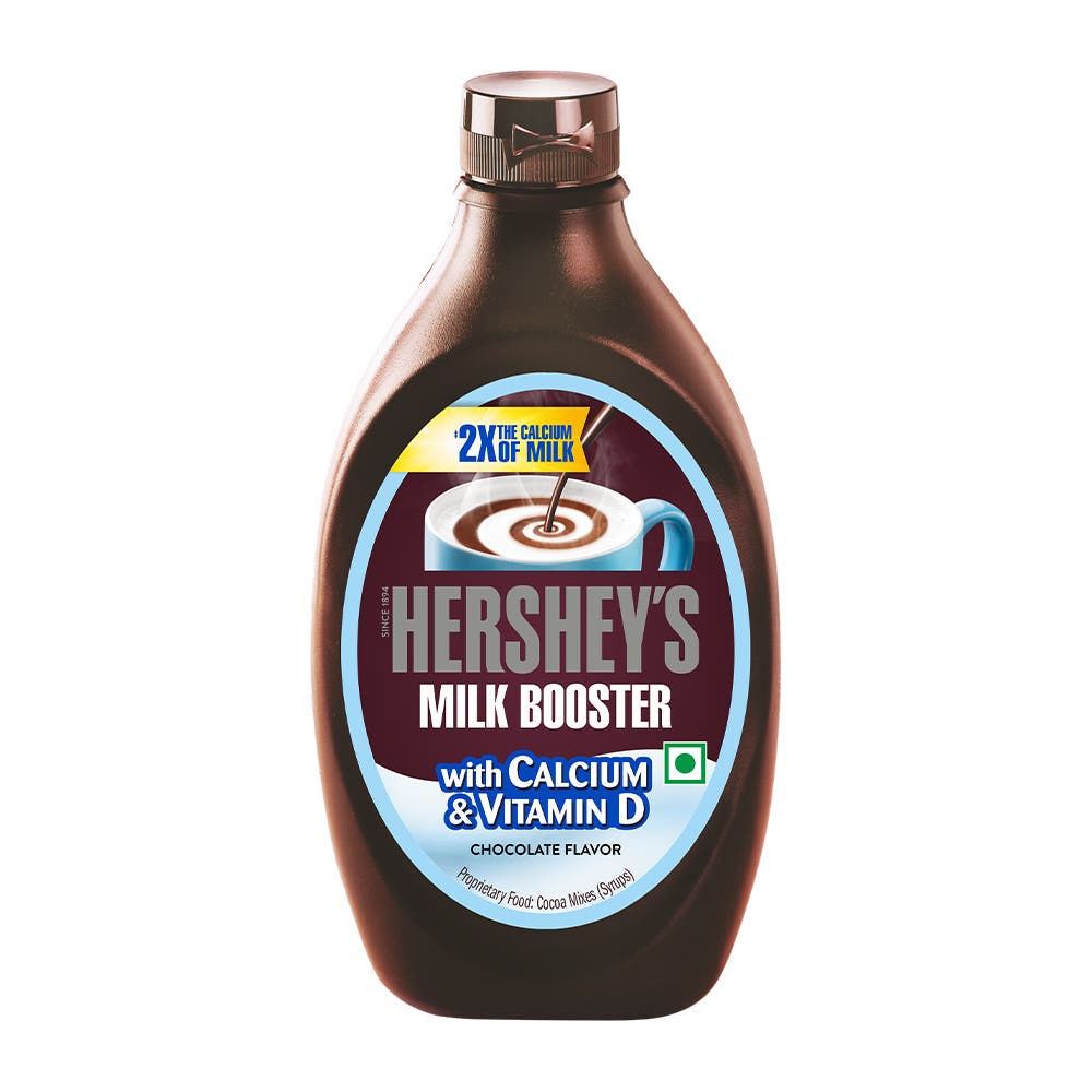 HERSHEY'S SYRUP Milk Booster Front of the Pack