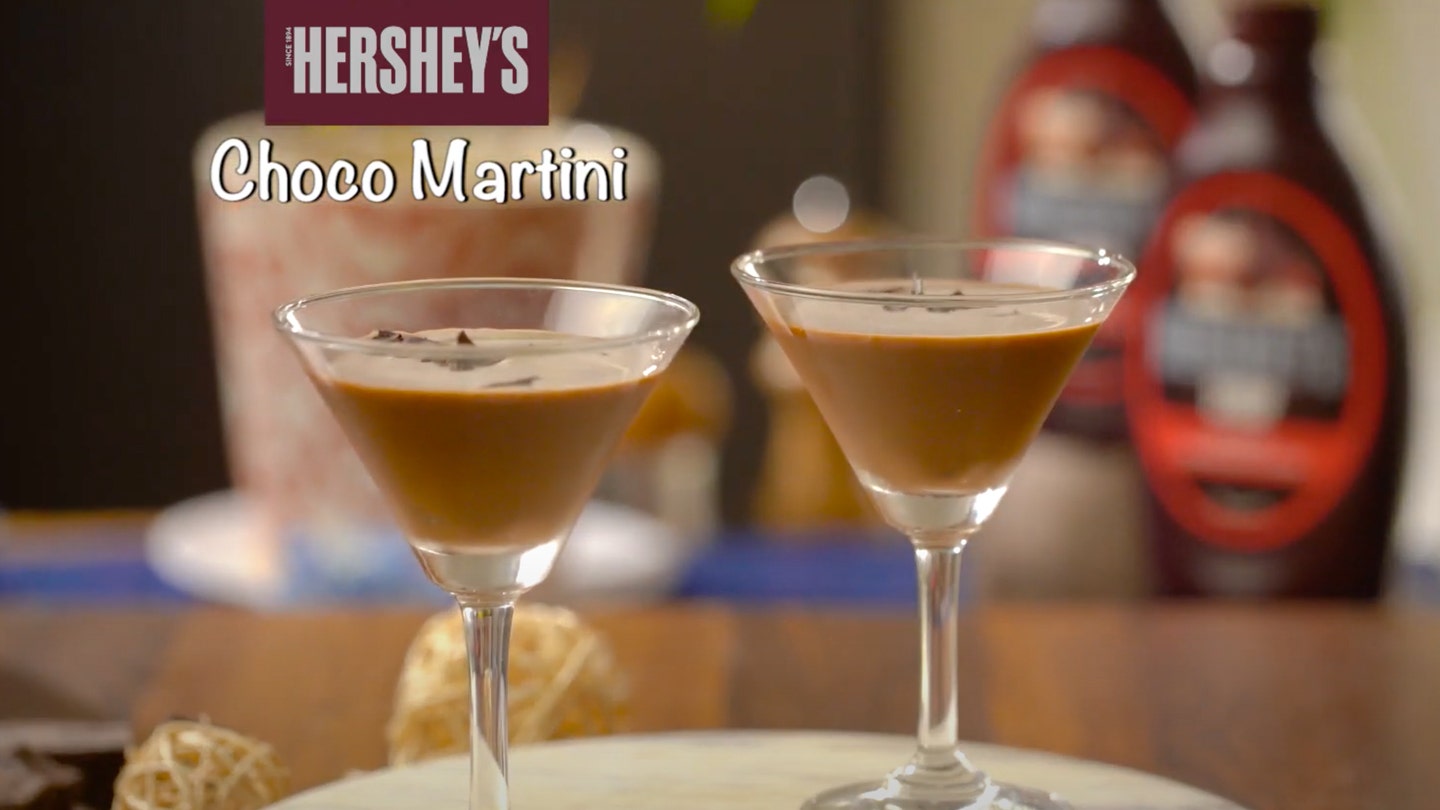 HERSHEY'S Choco Martini Recipe Video