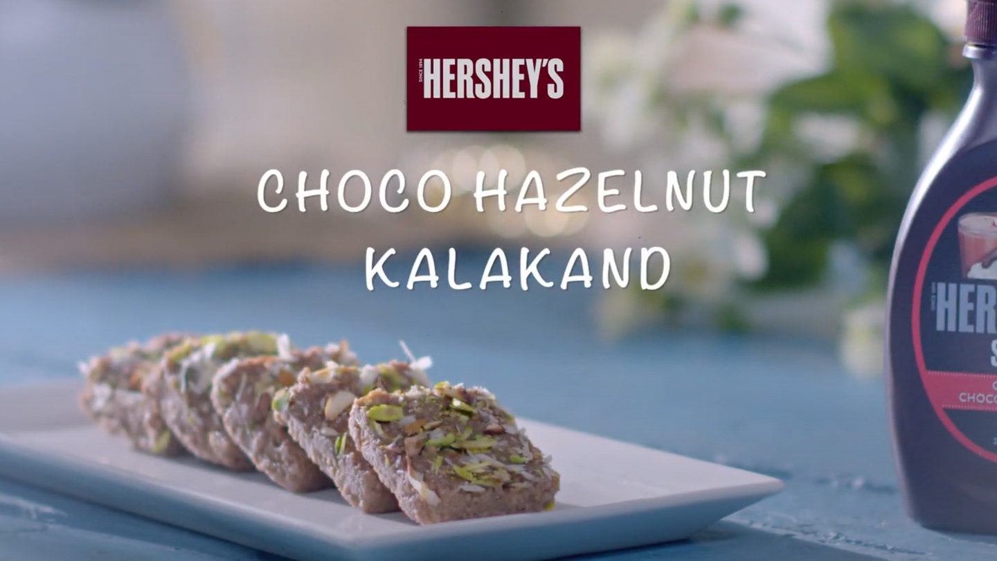 HERSHEY'S Choco-nut Kalakand Recipe Video