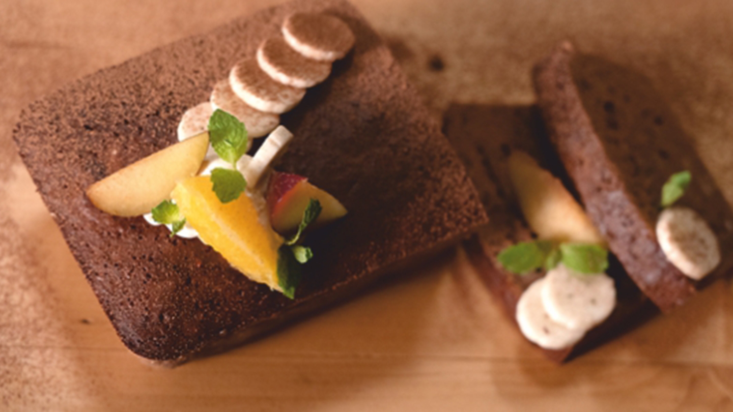 HERSHEY'S Choco Banana Cardamom Cake Recipe