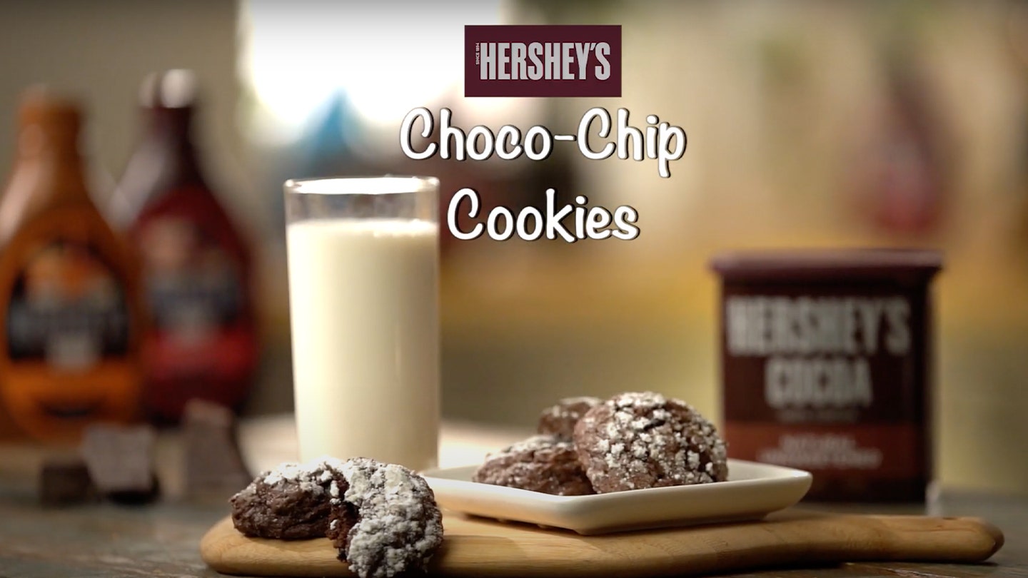 HERSHEY'S Choco Chip Cookies Recipe Video