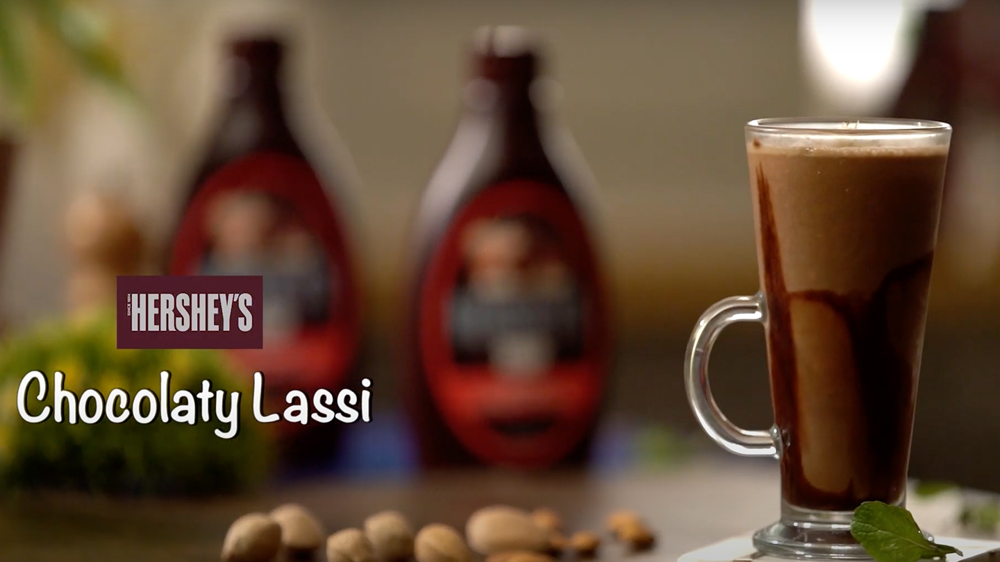 HERSHEY'S Chocolatey Lassi Recipe Video