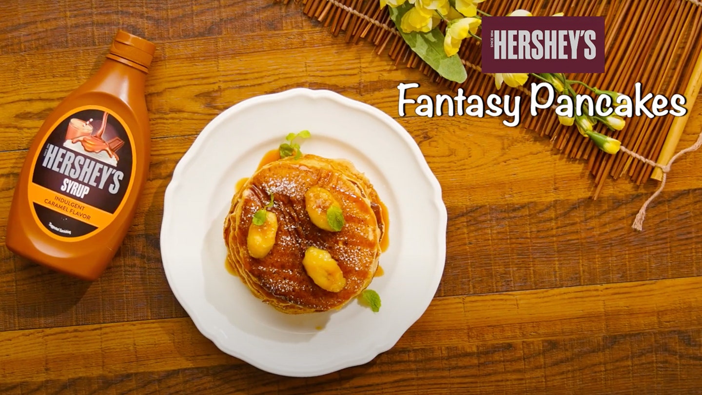 HERSHEY'S Fantasy Pancakes Recipe Video