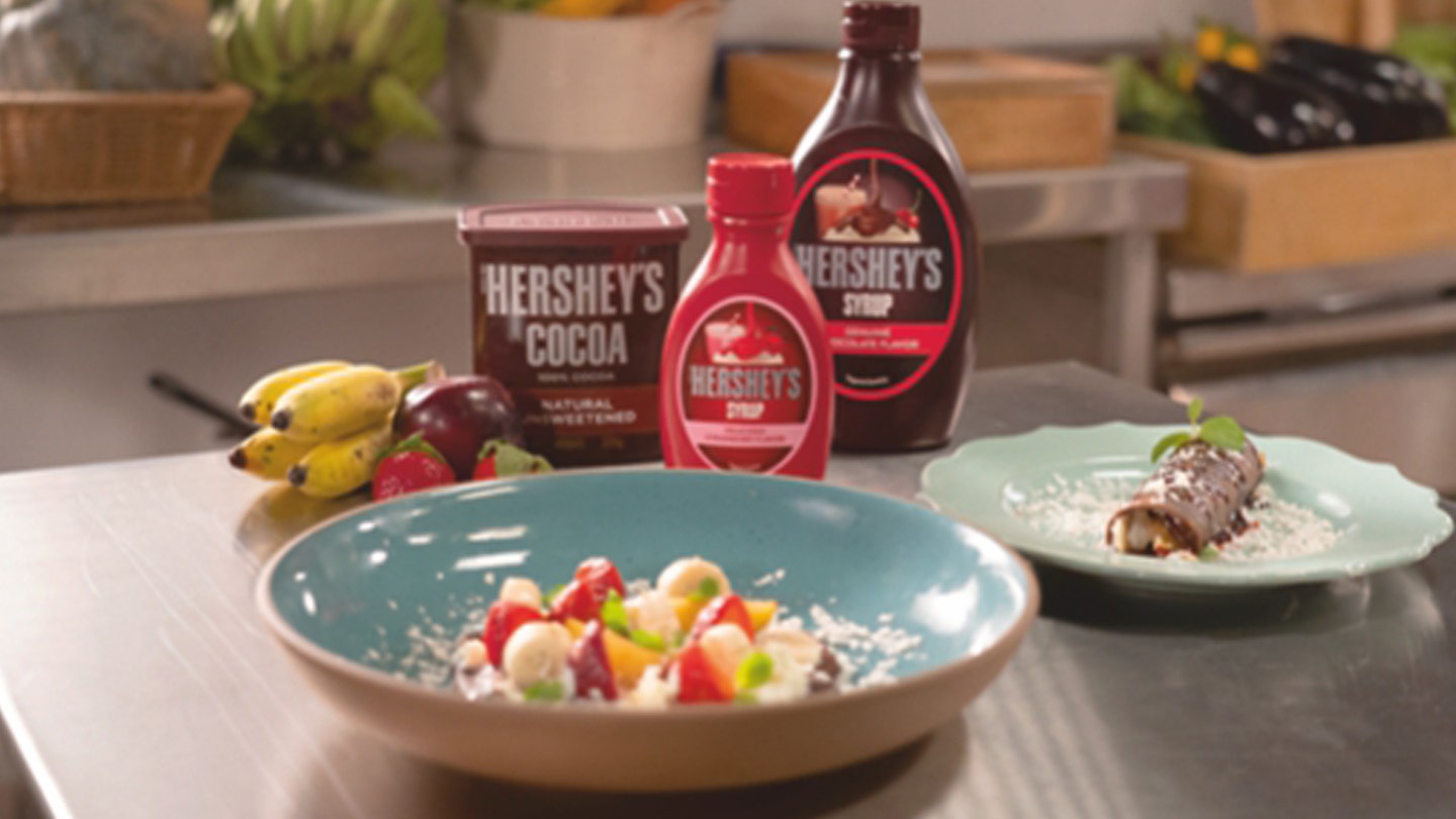HERSHEY'S Fruit & Choco Roll Recipe