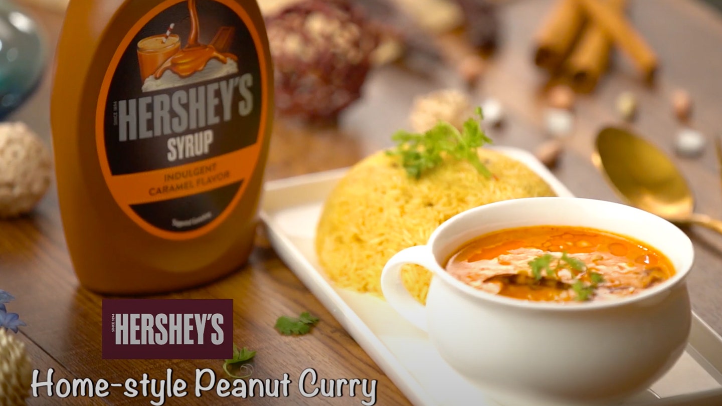 HERSHEY'S Homestyle Peanut Curry Recipe Video