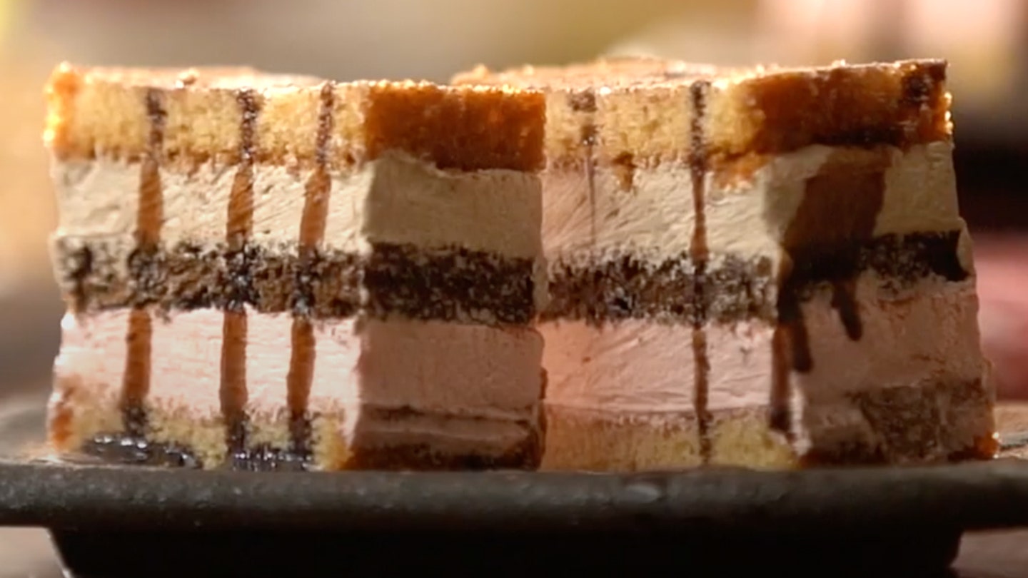 HERSHEY'S Ice-Cream Sandwich Cake Recipe