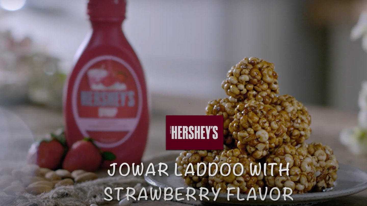 HERSHEY'S Jowar Laddoo with Strawberry Video