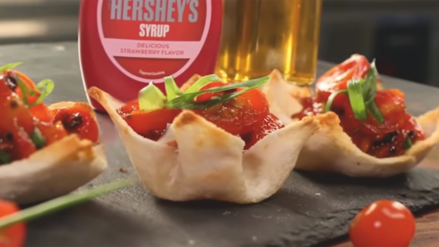 HERSHEY'S Khatta Meetha Tart Recipe