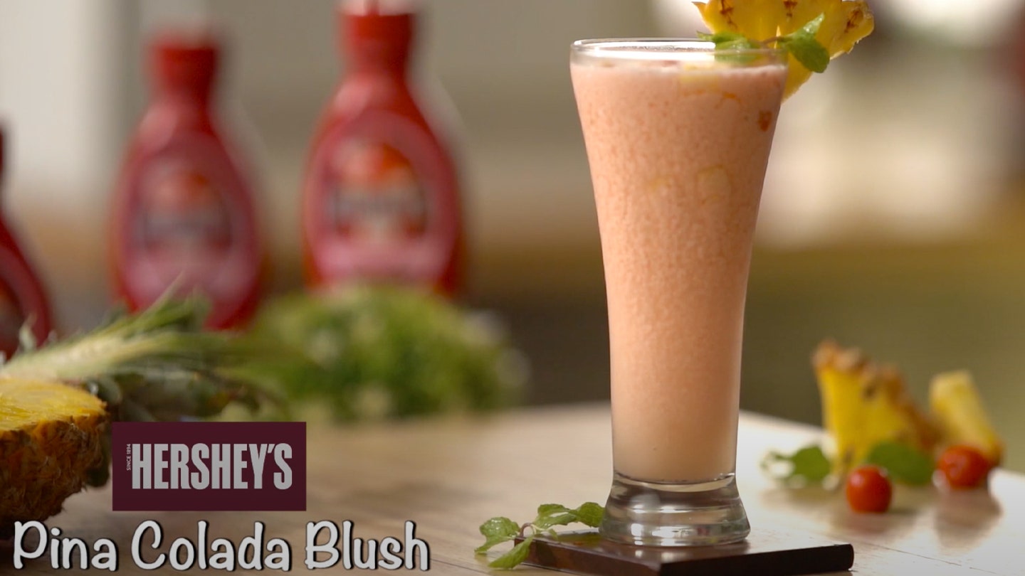 HERSHEY'S Pina Colada Blush Recipe Video