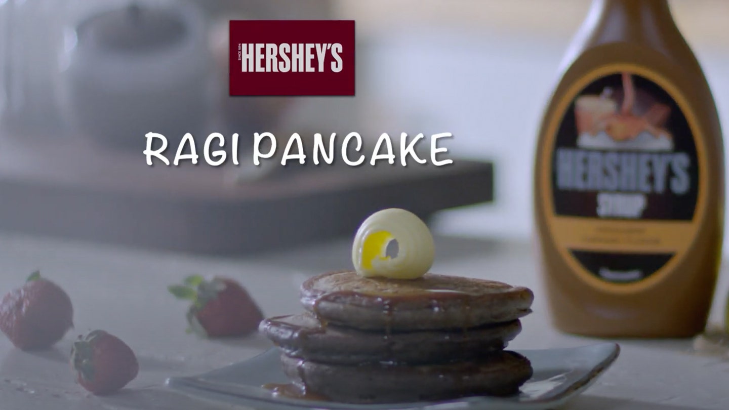 HERSHEY'S Ragi Pancake Recipe Video