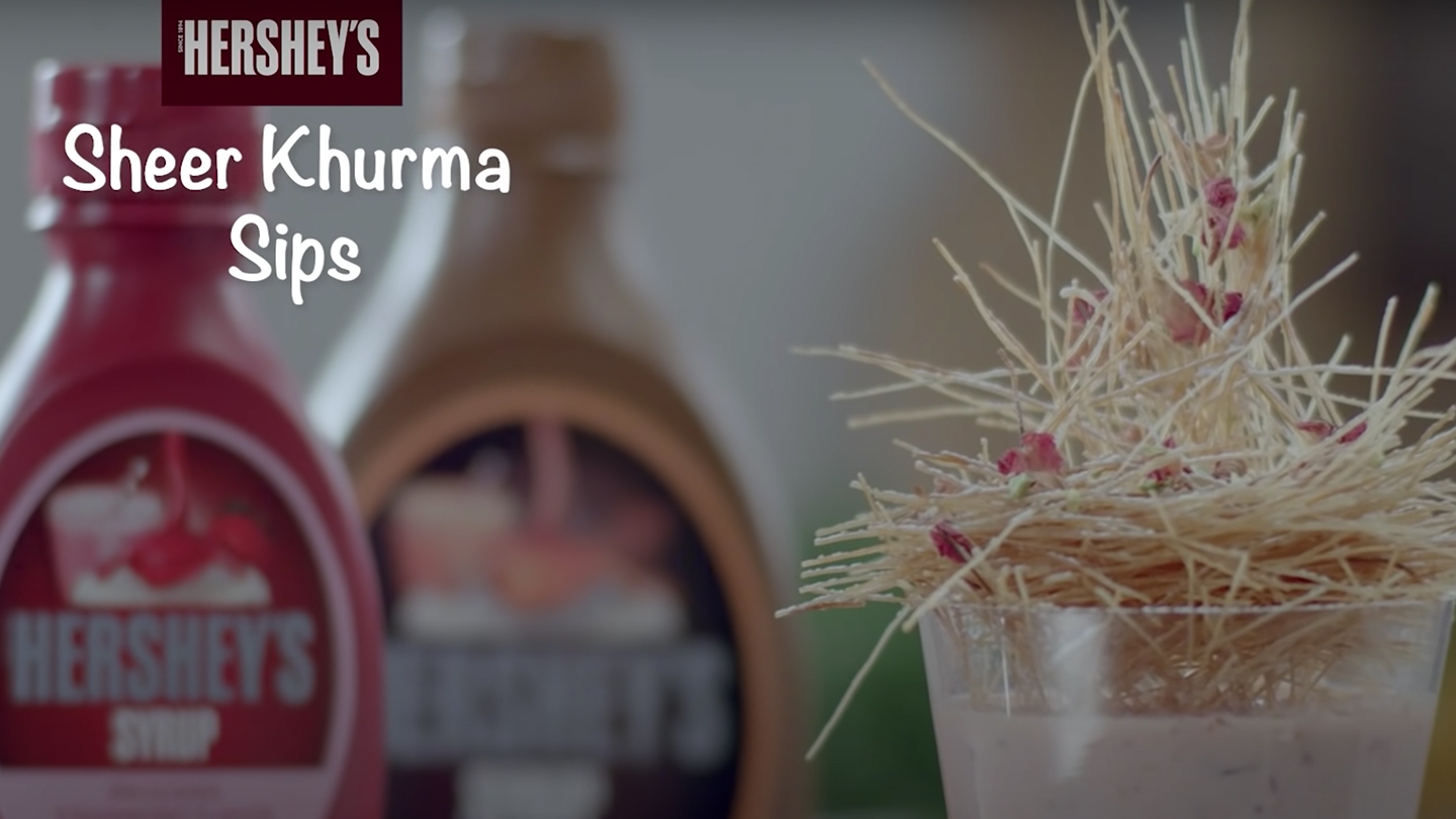 HERSHEY'S Sheer Khurma Sips Recipe Video