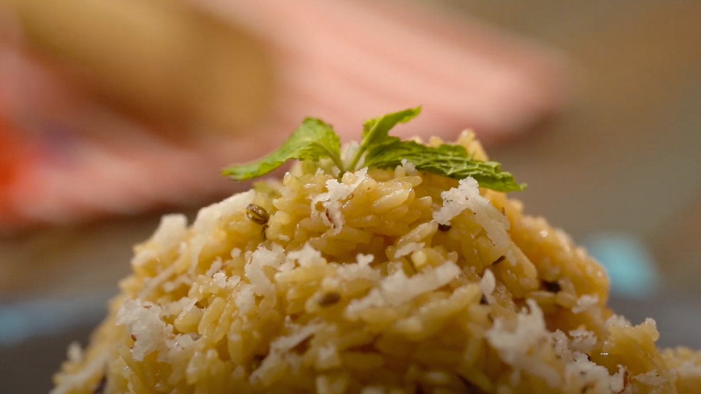 HERSHEY'S Sindhi-Style Sweet Rice Recipe