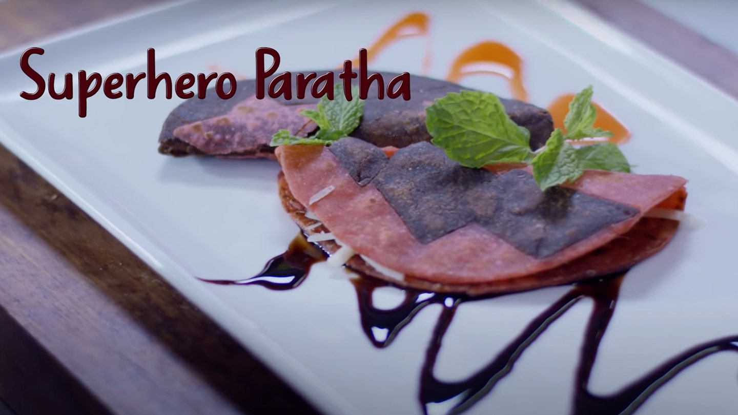 HERSHEY'S Superhero Paratha Recipe Video