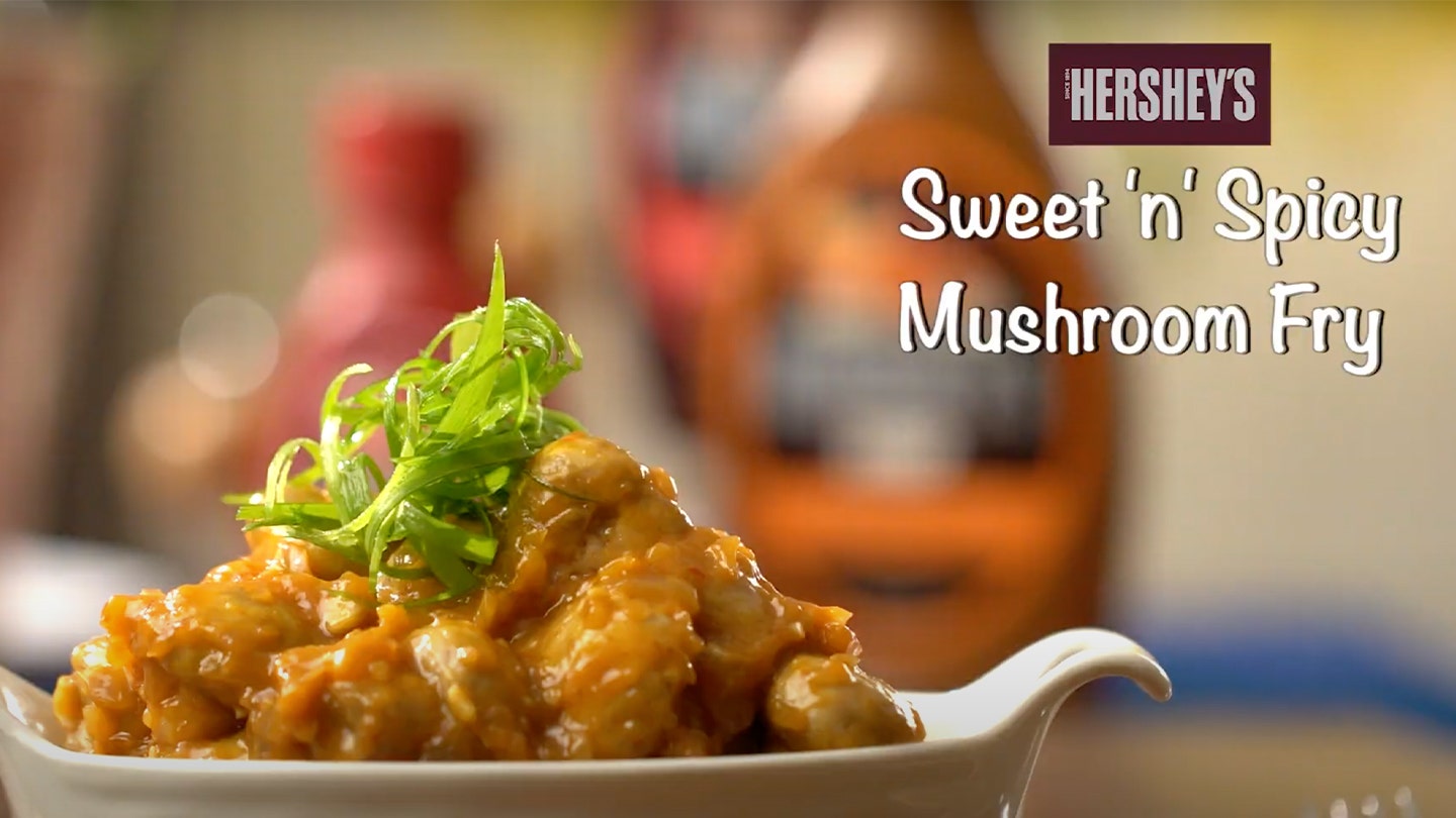 Hershey's Sweet 'n' Spicy Mushroom Fry Video