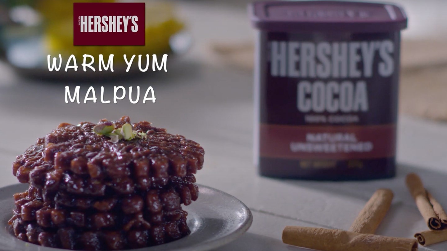 HERSHEY'S Yum Warm Malpua Recipe Video