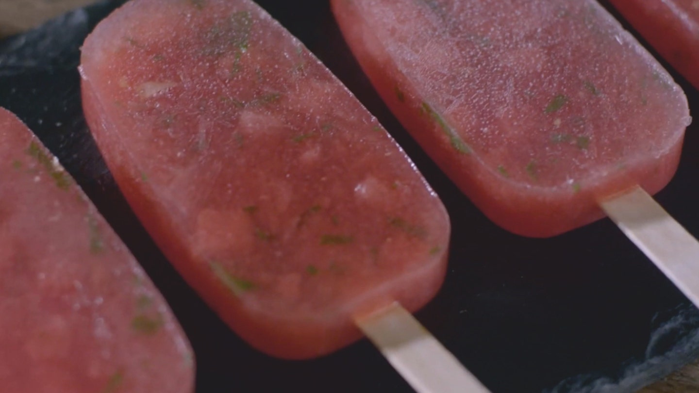HERSHEY'S Watermelon Lolly Recipe