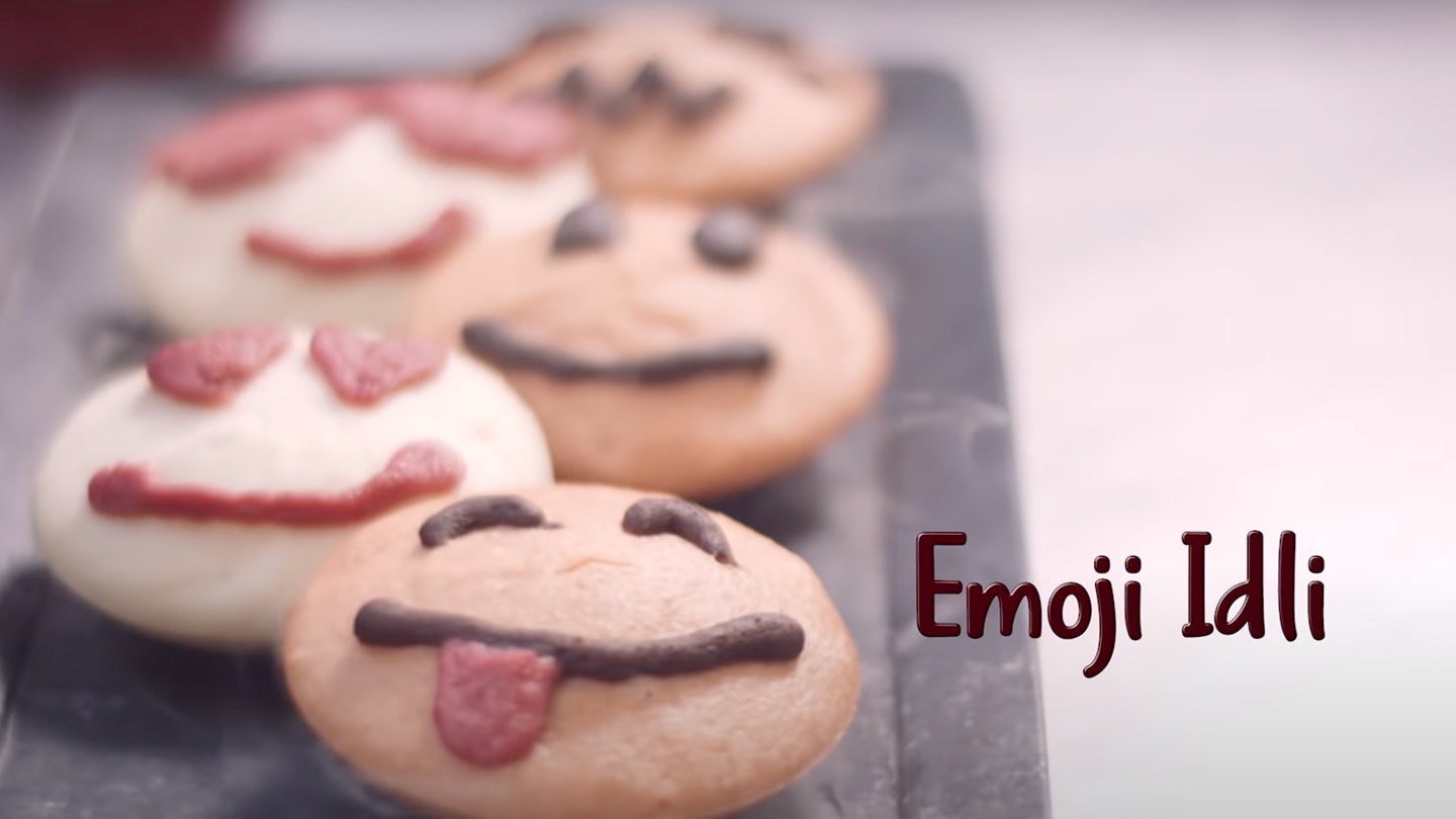 HERSHEY'S Emoji Idli Recipe Video