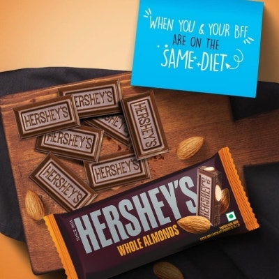 HERSHEY’S BARS Whole Almonds for BFF Diet