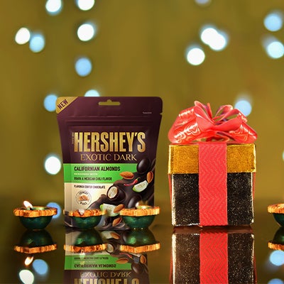 HERSHEY'S EXOTIC DARK Chocolate is a perfect choice for Festive Occasions gifting