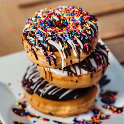 Chocolatey Donuts with HERSHEY'S COCOA