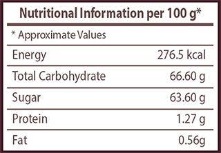 HERSHEY'S SYRUP Chocolate Nutritional Chart